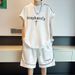 Men's Clothing Men's Sleeveless Jumper & Shorts Set - Preppy Style Casual Summer Athletic Outfit TZ5243_viptrois.com