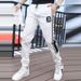 Men's Lightweight Ice Silk Joggers Quick-Dry Tapered Ankle Pants for Summer Casual Sportswear Breathable Bottoms_viptrois.com