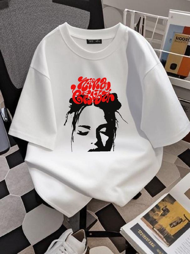 Hot Sale Nina Chuba Tour 2024 T Shirt Trendy Size S 5Xl Versatile Comfortable Homme Soft Summer Streetwear Breathable Stylish Graphic Casual_viptrois.com