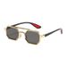 Men's Sunglasses Large Metal Frame Driving Glasses For Men And Women Celebrity Trend Sunglasses_viptrois.com