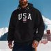 2025 European-USA Style Fashion Hoodies Outerwear Men's Embroidery Long Sleeve Casual Loose Thick Fleece Hooded Sweatshirt_viptrois.com