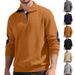 Cross-Border European And American Men's Jacquard Embroidery Henry Autumn Winter Loose Casual Sports Stand Collar_viptrois.com