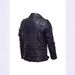 Men's Clothing outdoor windproof jacket with many zippers, many men's clothing, personalized jacket PU leather clothing_viptrois.com