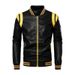 New Unisex PU Leather Jacket With Fleece Lining, Slim Fit, Zip-Up, Side Pockets, Multiple Colors & Sizes (S-XXXL)_viptrois.com