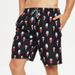 Men And Women, Quick-Dry, Loose Fit, Couple's Five-Point, Plus Size, Floral Trendy Mid-Length Shorts For Beach Vacation_viptrois.com