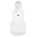 GYM WARRIORS Muscle Fitness Hooded Vest Summer Sleeveless T-Shirt American Street Sweat Absorbing Breathable Loose_viptrois.com