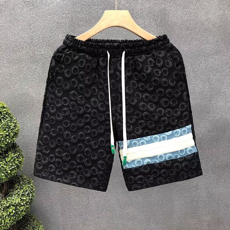 Men's Premium Striped Linen-Blend Shorts - Relaxed Fit Breathable Summer Casual Beach Shorts With Pockets_viptrois.com