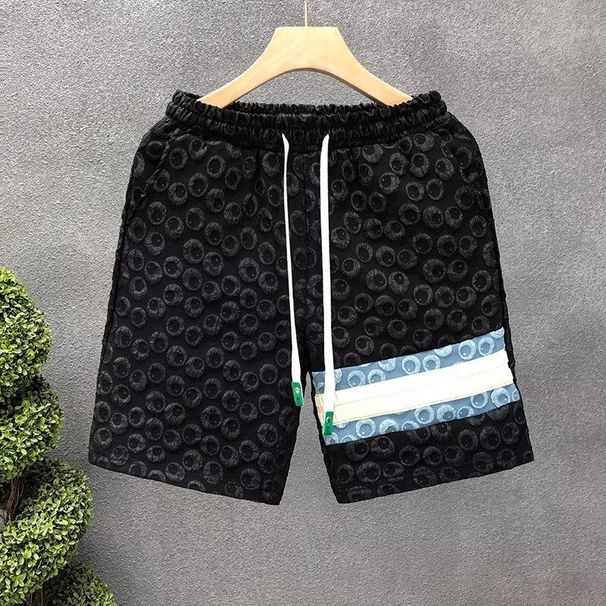 Men's Premium Striped Linen-Blend Shorts - Relaxed Fit Breathable Summer Casual Beach Shorts With Pockets_viptrois.com