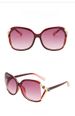 Trendy Big Frame Sunglasses Retro Glasses Fashion Rose Sunglasses Women_viptrois.com
