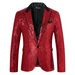 CT Autumn Winter New Disco Shiny Jacket Men's Sequin Blazer Suit ZT-X61_viptrois.com
