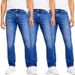 Slim Fit Men's Jeans Style Vibe Design Trendy Casual Trousers Version_viptrois.com