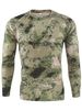 Men's Sports Camouflage Long Sleeve Round Neck Quick Drying Long Sleeve Summer Cycling Clothes Men's T Shirt_viptrois.com