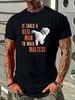 NWT It Takes A REAL MAN To Walk A MALTESE Funny Dog Lover T-Shirt Summer Unisex Versatile Fashion Stretched Comfortable Casual Designer Clothes_viptrois.com