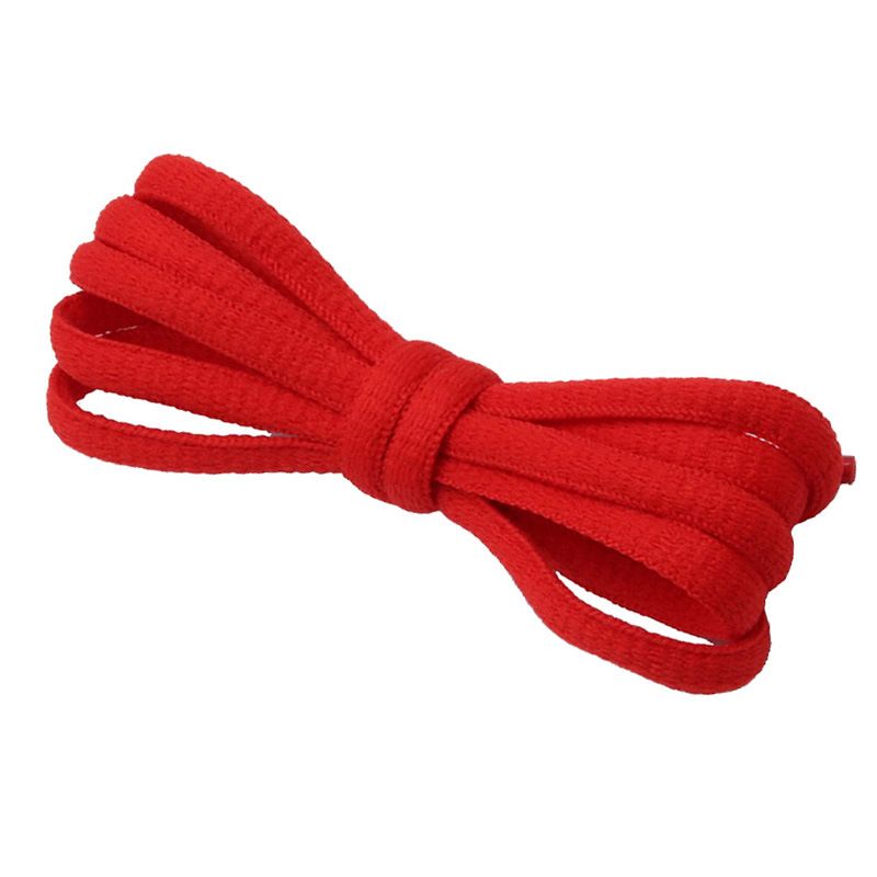 Kurokin Classic Semi Circular Shoelaces Wholesale Versatile Casual Shoes Sports Shoes Solid Color 0.6cm Wide Trendy Shoelaces_viptrois.com