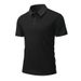 Breathable Summer Versatile Elastic Ice-feel Casual Tech Business Quick-dry Polo Shirt With A Turn-down Collar For Men_viptrois.com