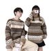 Pure Fair Isle Christmas Sweater For Men Japanese Retro Lazy High-End Thick Vintage Trendy Brand Inner Wear Winter Knitwear_viptrois.com