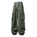 Men's Loose Fit Streetwear Casual Pants - Stylish High Waist Trousers With 3D Pockets For Comfort & Urban Fashion_viptrois.com