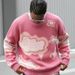 Men's Clothing Andre | Men's American Lazy Atmosphere Fun Design Sweater Jacket Men's And Women's Knitted Cardigan Casual Tops_viptrois.com