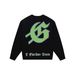 Godspeed Brand Big G Coconut Tree Print Cotton Unisex High Street Hip Hop Crew Neck Sweatshirt Trendy_viptrois.com