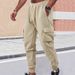 Men's Sports Overalls American Style Spring Autumn Thickened Multi Pocket Jacquard Casual Clothing_viptrois.com