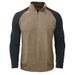 European And American Cross-border Men's Long-sleeved Zipper Turtleneck Sweatshirt Foreign Trade Men's Pullover Color Matching Stand-up Collar Outdoor_viptrois.com