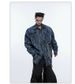 Men's Clothing Niche Design Long Sleeved Shirt Tops Men_viptrois.com
