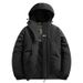 2024 New Style Hooded Advanced Thickened Winter Solid Color 3D Multi-Pocket Graphene Heated Cotton Jacket For Men_viptrois.com