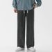Men's Summer Lightweight Retro Straight Leg Jeans With Drawstring & Relaxed Fit_viptrois.com
