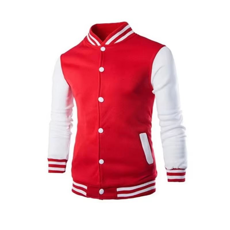 Sommer Europäischer Code Herbst Winter Plus Fleece Hoodie Herren Casual Running Training Slim Cardigan Baseball Uniform_viptrois.com