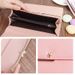 Women's Wallet Card Cases Buckle Cute Female Student Wallet Bow Long Rivet Wallet_viptrois.com