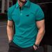 Men's Clothing New Men's T Shirt Classic Short Sleeve Polo Shirt Summer Tops Casual T Shirt Button Lapel Oversized_viptrois.com