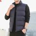Loom Autumn Winter New Down Outerwear Jacket Sleeveless Warm Vest For Men Plus Size_viptrois.com