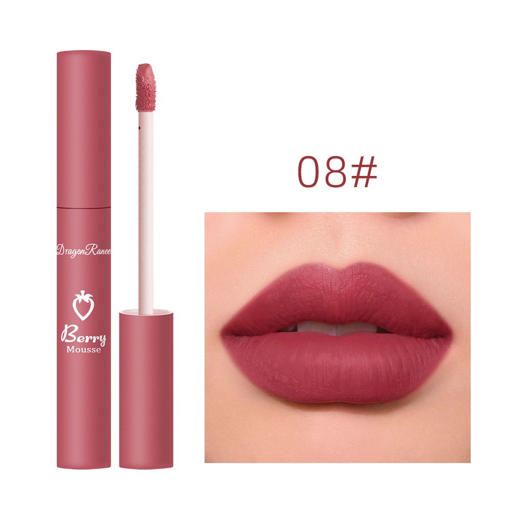 Sweet Kiss Matte Lip Glaze - Long - Lasting, Non - Transfer, Velvet Finish Lipstick For All - Day Wear_viptrois.com