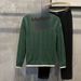Loom European And American Style Color-Block Turn-Down Collar Trendy Brand Button Long Sleeve Knitted Men's Light_viptrois.com
