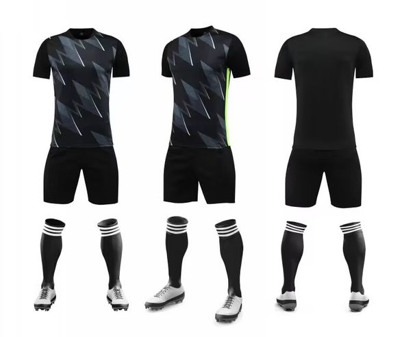 Men's Clothing suits short-sleeved football jerseys with printing, sweat-absorbent and breathable for adults and children_viptrois.com