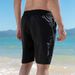 Men's Clothing Five Point Swimming Trunks Solid Color Large Size Casual Sports Shorts_viptrois.com