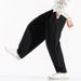 Men's Clothes Summer Men's Cotton Loose Wide Leg Pants Solid Color Turnip Pants Tide_viptrois.com
