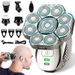 9D Bald Head Shavers 6 In1 Electric Shaver Cordless Wet Dry Rotary Razor For Men_viptrois.com
