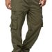 2025 Men's Casual Multi-Pocket Loose Straight Work Outdoor Fitness Pants_viptrois.com