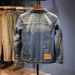 Men's High-End Retro Loose Fitting Denim Jacket Trendy Handsome Spring Autumn Top_viptrois.com