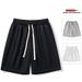 Men's Clothing Men's Summer Trendy Sports Casual Shorts Loose Large Size Five Point Pants Thin Design Niche Brand_viptrois.com