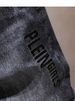 Men's Clothing Summer Thin Ripped Black Embroidered Denim Shorts Men's Shorts Elastic Mid Length Pants Trendy Horse Pants_viptrois.com
