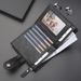 Men’s Bags Men's Business Simple Short Wallet New Style Thin Wallet Student Youth Multi Card Bag_viptrois.com