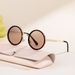 New Fashion Round Frame Sunglasses For Women Personality Outdoor Street Shooting Sunglasses For Women_viptrois.com
