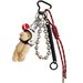 Bag Pendant Little Bear Tennis Woven Lanyard, A Retro And Extremely Elaborate Style Pendant_viptrois.com