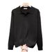 Men's Clothing Knitted Polo Shirt Spring And Autumn New Simple Striped Lapel Sweater Temperament Men's High End Texture Long Sleeved Sweater_viptrois.com