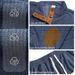 Men's Clothing Utumn And Winter Corduroy Sweatshirt Sweatpants American Style Henry Stand Collar Access Control Pullover Overalls Suit Men_viptrois.com
