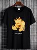 Rare Enya Singer Gift For Fan Black Short Sleeve Cotton Black T-Shirt Stylish Summer Fashion Slightly Soft Designer Clothes Comfortable Graphic_viptrois.com