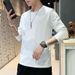 Men's Cotton Long Sleeve T-Shirt Bottom Shirt Sweater_viptrois.com