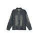 Men's Clothing American High Street Washed Distressed Tie Dye Workwear Denim Jacket For Men, Spring And Autumn, Loose Fit, Zip Up Coat._viptrois.com